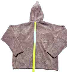 Nintendo Donkey Kong DK Fleece Hoodie Brown Japan 2XL