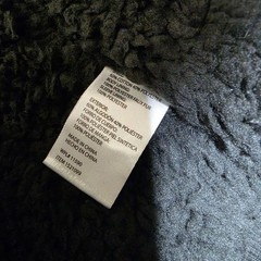 Weatherproof Vintage Men’s XL Black Sherpa Lined Full Zip Hoodie Sweatshirt NWT
