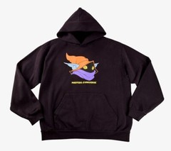 New Mishka x MOTU Orko Hoodie Sweatshirt Mattel Creations Black Size Medium