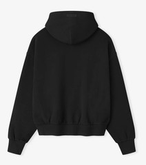 Fear of God ESSENTIALS Vintage Black Classic Fit Hoodie Size Large Authentic