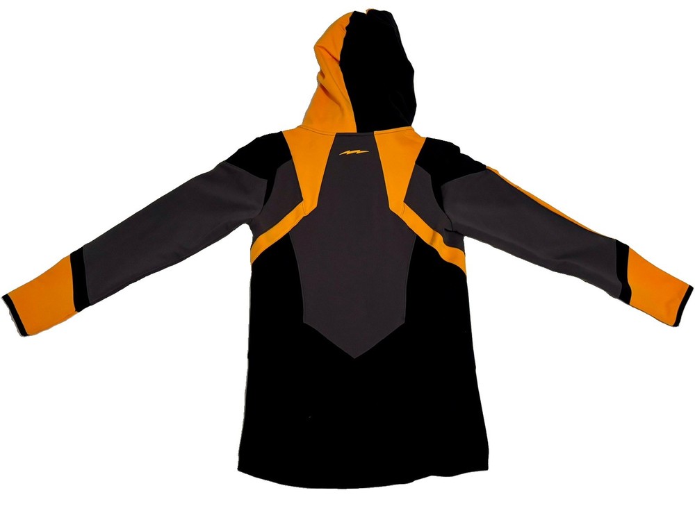SuperX Men’s Small Slade (Deathstroke) Full Zip Hoodie, Hero Costume