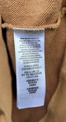 Men’s BURBERRY Owie Label Logo Appliqué Designer Hoodie Tan Sweatshirt Medium