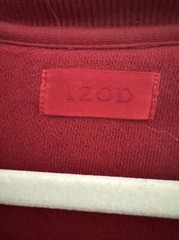 IZOD Mens XXL Red 1/4 Zip Pullover Sweatshirt Exclusive Decoration – Bangladesh!