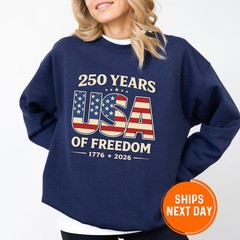 America 250th Anniversary Sweatshirt US History