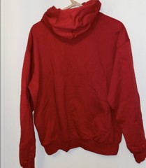 NEW Vivienne Westwood Orbit Logo Red Hoodie Mens Small Streetwear