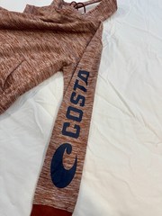 Costa Hoodie Sweatshirt Mens Medium Pullover Active Sport Logo Performance
