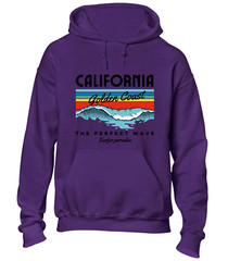 CALIFORNIA GOLDEN COAST HOODY HOODIE SUMMER HOLIDAY CLOTHING CASUAL NICE TOP