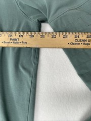 Prana Mens Organic Cotton Hoodie Green Van Graphic Pullover Sweatshirt Medium