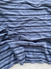 Zoo York Sweatshirt Mens L Gray Striped Lightweight Pullover Jersey Long Sleeve