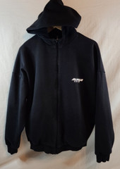 Alphalete Hoodie Black Gym Powerlift Train Athletic Weight Lift Size Medium M