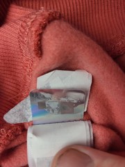 The North Face Men’s L Hoodie Coral Pink Box Logo Never Stop Exploring NWT