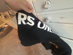 Members Only Hoodie Mens Small Black BAD VIBES Mean Bear Travel Hip Hop