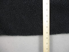 Nike Yoga Sweatshirt Men L Black Pullover 1/4 Zip Faux Fur Fleece Heavyweight