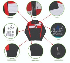 MEN’S COLORBLOCK JOGGER SPRING JOGGING TRACKSUIT SUIT/ DRAWSTRINGS SMALL UPTO 5X