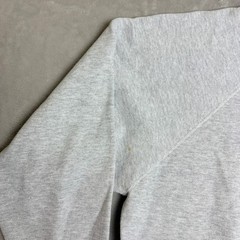 VTG 90s Tultex Blank Sweatshirt Men 2XL Light Gray Maximum Sweats Raglan Y2K
