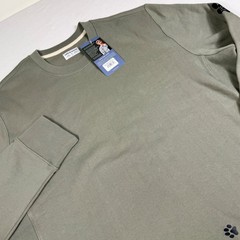Life is Good Sweatshirt XL Sage Green Simply True Walking Paws Crewneck NEW