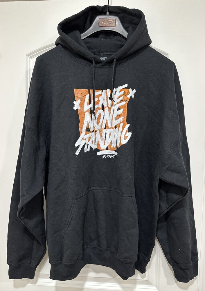 Primark Call Of Duty Men’s Hoodie Leave None Standing Blackout Size 2XL New 1997