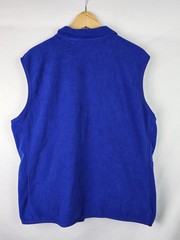 Knocker Activewear Men’s Vest Size XL Blue Fleece Sweatshirt Sleeveless Jacket