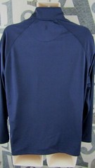 New One Day Away Lightweight 1/4 Zip Pullover Jacket Men M Navy Blue Stretch $79