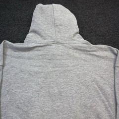 Gymshark GSLC Hoodie Med Gray Embroidered Gym Lifting Club Pullover Sweatshirt