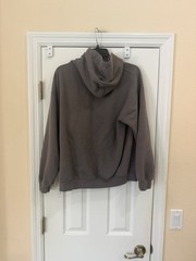 Gildan Heavy Blend Gray Hoodie Size Large