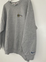 Vintage 90s Nike “Four in the Fall” Grey Crewneck Sweatshirt Basketball XL