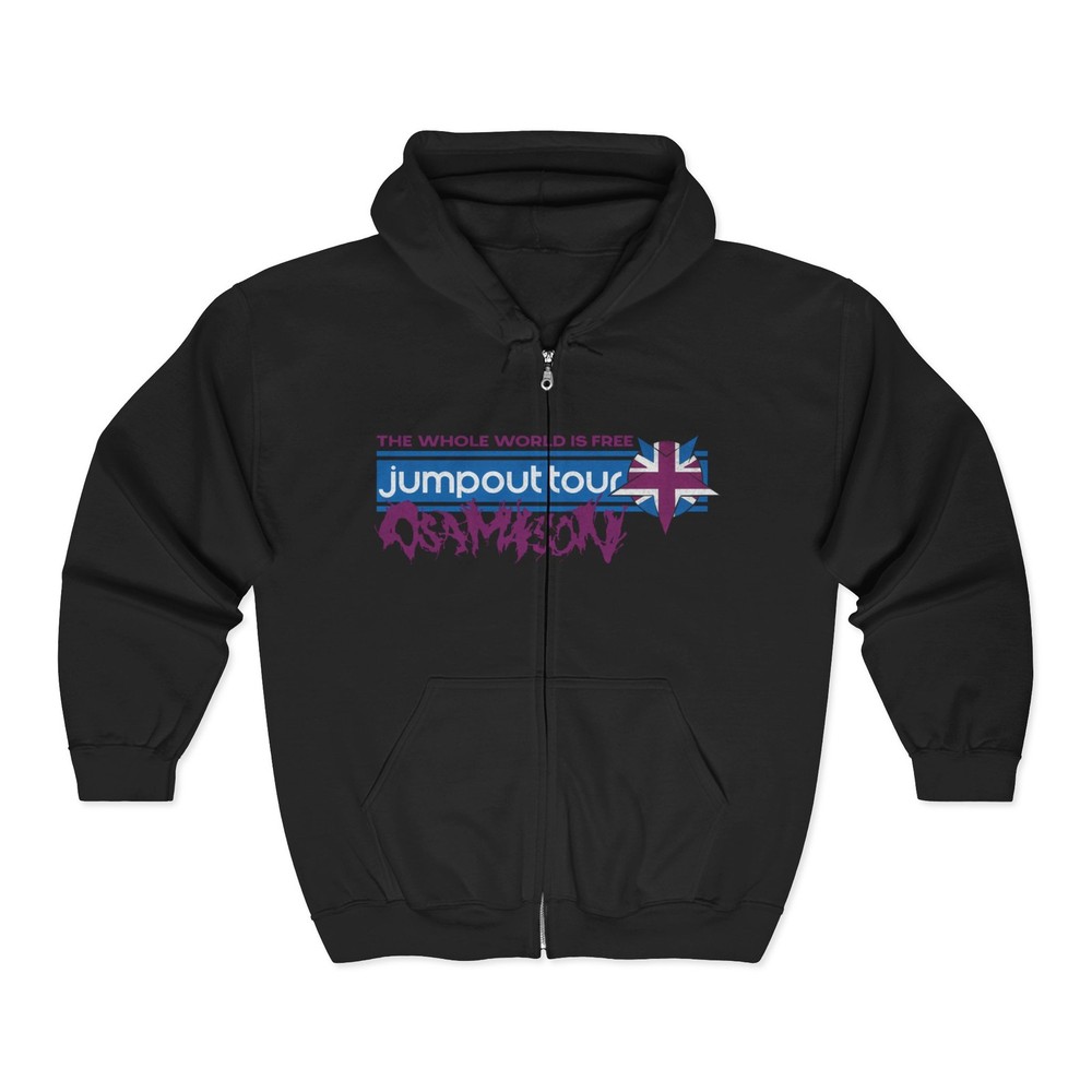 Osamason Jumpout EU Tour Zip Up Album Merch Hoodies – All Sizes