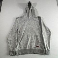 Quiksilver Mens Keller Hoodie Light Gray Heather Size L Sweater Pullover
