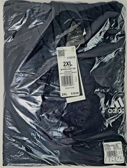 2XL – Men’s Adidas Essentials Fleece Hoodie ‘Legend Ink/White’ Sweatshirt