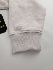 BURLEBO Men’s XL Fleece Hoodie Soft Midweight Pullover Light Tan Brown Buck New