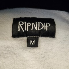 RIPNDIP Nerm Camo Pullover Hoodie Red Camo Size M