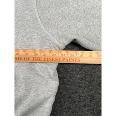 Lacoste Live Sweatshirt Mens 7 Gray Cotton Crew Neck logo Long Sleeve Pullover