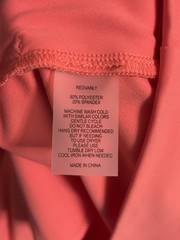 Redvanly Larkin Hoodie Mens XL Coral Stretch Long Sleeve Performance NWT
