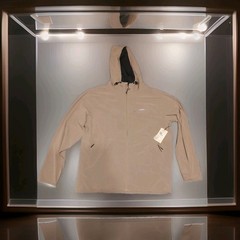 TENORE FLOW JACKET Mens Hoodie Hoody Zip Up Size XL – Beige Color MSRP $148