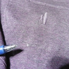 JOHNNIE-O Mens L LARGE PULLOVER SULLY 1/4 ZIP ROYAL PLUM PURPLE GOLF SWEATSHIRT