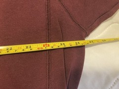 Triple Five Soul 555 Hoodie VTG Y2K Mens XL Burgundy Yellow T5S NYC Baggy Stitch