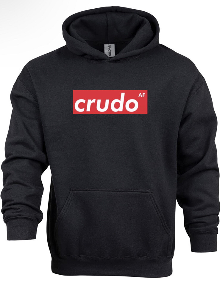 Crudo AF Hangover unisex 100% Cotton Custom Hoodie Sweater S,M,L,XL,XXL