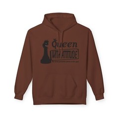 Queen With Attitude Midweight Soft style Fleece Hoodie