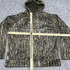 Realtree Hoodie Mens Large 42 44 Camouflage Pullover Hunting Sweatshirt Hiking