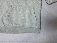 Puma Men’s Hoodie Gray Pullover Size Small Long Sleeve Gray Logo Sweatshirt Y2K