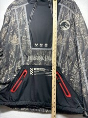 Jurassic Park 100% Polyester Hoodie Jacket Size Small