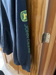 John Deere Men’s 3XL Full Zip Hoodie