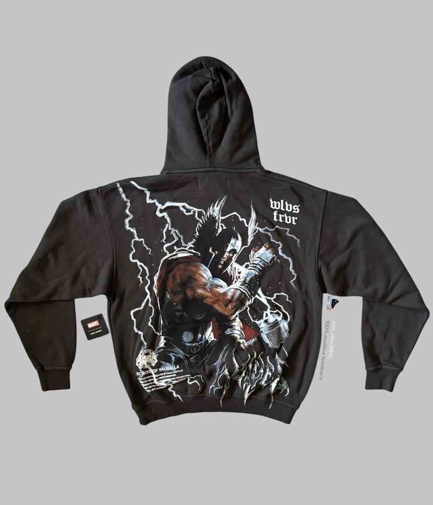 Darc Sport x Marvel God Of Thunder “Thor” Pierce Hoodie Men’s Small NWT SOLD OUT