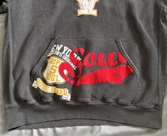 Vintage Triple Five Soul 555 Hoodie XL Y2K Mens Gray Pullover T55 Streetwear Rap