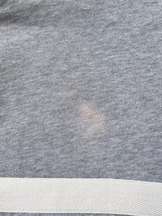 Vivienne Westwood Gray Zip Up Hoodie Orb Logo Sweatshirt Embroidered Sz XL Y2K