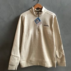 Columbia Men’s Deschutes Rapids Quarter Zip Mock Neck Fleece Pullover Sweatshirt