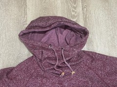 Tentree Mens Hoodie XL Maroon Pullover Sweatshirt Sustainable Organic/Recycled