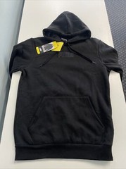 Puma NEW Mens Modern Basics 22 Hoodie SMALL NEW Black Front Kangaroo Pocket S