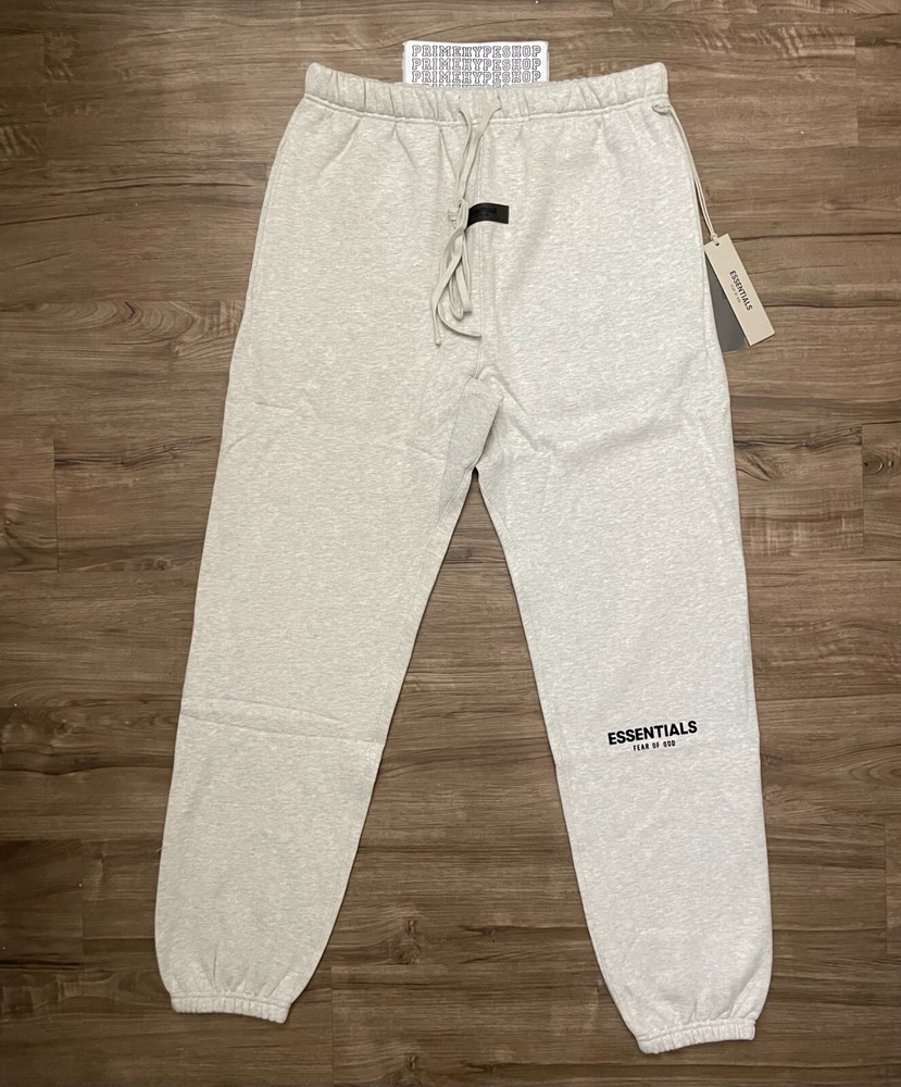 NEW Fear of God Essentials Sweatpants Light Oatmeal Size S,M,L FREE SHIPPING
