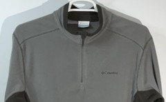 Columbia 1/4 Zip Sweatshirt Men’s Extra Large Gray